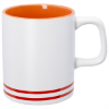 10 Oz. Lacrosse Ceramic Mug Orange
