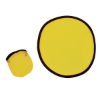 10" Flying Disk With Matching Pouch Yellow