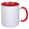 11 Oz. Dye Blast Full Color Mug Red