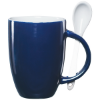 12 Oz. Spooner Mug Cobalt Blue w/White