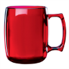 14 Oz. Courier Mug Translucent Red