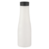 20 Oz. Stainless Steel Renew Bottle- White w/ Black Lid