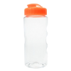 22 Oz. Wilderness Sports Bottlerts Bottle-Clear w/ Orange Lid