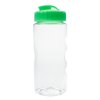 22 Oz. Wilderness Sports Bottle-Clear w/ Green Lid