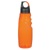 24 Oz. Crest Carabiner Sports Bottle-Orange w/ Black Lid