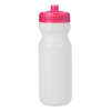 24 Oz. Water Bottle w/ Pink Lid