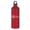 25 Oz. Tundra Aluminum Bike Bottle-Metallic Red
