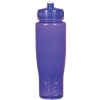 28 Oz. Poly-Clean Plastic Bottle-Translucent Purple