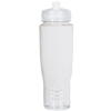28 Oz. Poly-Clean Plastic Bottle-Translucent Clear