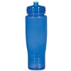 28 Oz. Poly-Clean Plastic Bottle-Translucent Blue