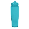 28 Oz. Poly-Clean Plastic Bottle-Translucent Aqua