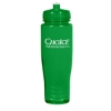 28 Oz. Poly-Clean Plastic Bottle-Translucent Green
