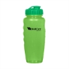 30 Oz. Poly-Clear Gripper Bottle-Green