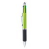 4-In-1 Pen With Stylus Metallic Green