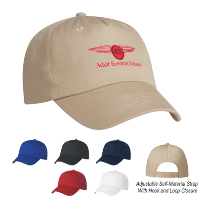 Show details for 5 Panel Polyester Cap Promotional-1001