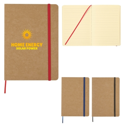 5" X 7" Eco-Inspired Strap Notebook 5" X 7" Eco-Inspired Strap Notebook