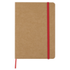 5" X 7" Eco-Inspired Strap Notebook Red