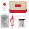 Custom Allure Cosmetic Bag Travel Kit Red