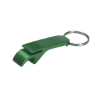 Aluminum Bottle/Can Opener Key Ring Green