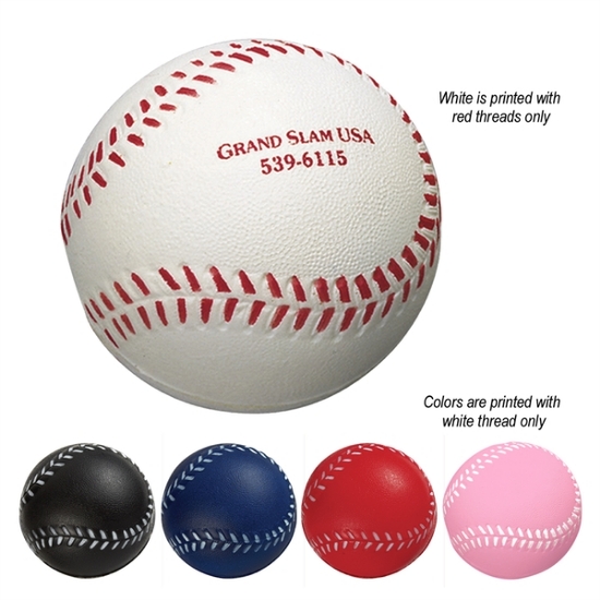 Baseball Shape Stress Relievers
