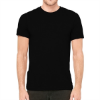 Bella + Canvas Unisex Triblend T-Shirt Solid Black Triblend