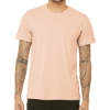 Bella + Canvas Unisex Triblend T-Shirt Athletic Peach Triblend