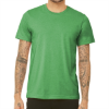 Bella + Canvas Unisex Triblend T-Shirt Athletic Green Triblend