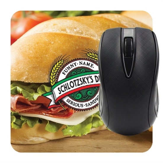 Custom Computer Mouse Pad - Dye Sublimated - 6"