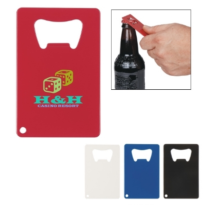 Show details for Credit Card Shaped Bottle Opener Promotional-178