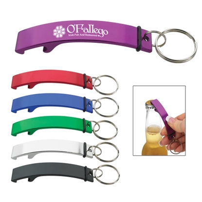 Show details for Curve Aluminum Bottle Opener Promotional-2060