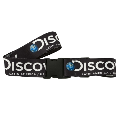 Show details for Dye-Sublimated Luggage Strap Promotional-LUGGAGE-STRAP