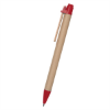Eco-Inspired Pen Natural/Red Trim