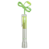 Flashlight with Light-Up Pen Silver/Lime Green Trim