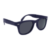 Folding Malibu Sunglasses Navy Blue