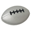 Football Shape Stress Reliever Silver