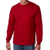 Gildan Adult Ultra Cotton Long-Sleeve T-Shirt Cardinal Red