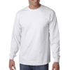Gildan Adult Ultra Cotton Long-Sleeve T-Shirt White