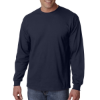 Gildan Adult Ultra Cotton Long-Sleeve T-Shirt Navy