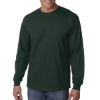 Gildan Adult Ultra Cotton Long-Sleeve T-Shirt Forest Green