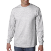 Gildan Adult Ultra Cotton Long-Sleeve T-Shirt Ash