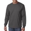 Gildan Adult Ultra Cotton Long-Sleeve T-Shirt Charcoal