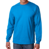 Gildan Adult Ultra Cotton Long-Sleeve T-Shirt Sapphire