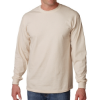 Gildan Adult Ultra Cotton Long-Sleeve T-Shirt Sand