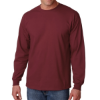 Gildan Adult Ultra Cotton Long-Sleeve T-Shirt Maroon
