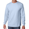 Gildan Adult Ultra Cotton Long-Sleeve T-Shirt Light Blue