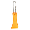 Lottery Scratcher With Bead Chain Translucent Orange