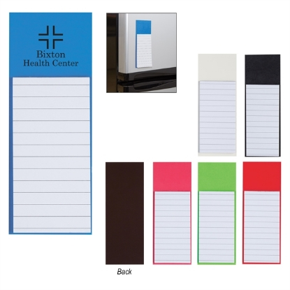 Magnetic Note Pad Black Magnetic Note Pad Black