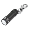 Mini Aluminum LED Flashlight With Key Clip Black