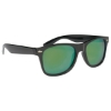 Mirrored Malibu Sunglasses Green
