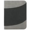 Non-Woven 8 1/2" x 11" Bubble Padfolio Black/Gray